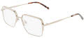 DKNY DK1036 Champagne (740) Eyeglasses - Color Image