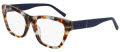 DKNY DK5063 Bone / Ink Tortoise (244) Eyeglasses - Color Image