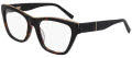 DKNY DK5063 Dark Tortoise (237) Eyeglasses - Color Image