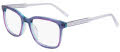 DKNY DK5065 Crystal Blue Laminate (400) Eyeglasses - Color Image