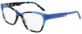 DKNY DK5072 Sapphire Tortoise / Milky Blue (405) Eyeglasses - Color Image