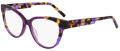 DKNY DK5073 Amethyst Crystal / Violet Tortoise (520) Eyeglasses - Color Image