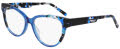 DKNY DK5073 Sapphire Crystal / Sapphire Tort (425) Eyeglasses - Color Image