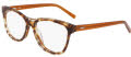 DKNY DK5077 Brown Horn (228) Eyeglasses - Color Image