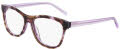 DKNY DK5077 Purple Horn (554) Eyeglasses - Color Image