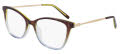 DKNY DK7010 Crystal Moss / Blue Gradient (343) Eyeglasses - Color Image