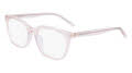 DKNY DK5040 Crystal Light Peach (820) Eyeglasses - Color Image