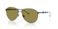 Diesel DL1009 Brushed Grey Blue Matte/Green (1027/2) Sunglasses - Color Image