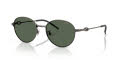 Diesel DL1012D Matte Gunmetal/Dark Green (100971) Sunglasses - Color Image