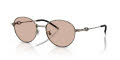 Diesel DL1012D Paper Transfer Silver/Light Brown (103273) Sunglasses - Color Image