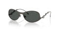 Diesel DL1014 Matte Gunmetal/Dark Grey (100987) Sunglasses - Color Image