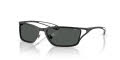 Diesel DL1015 Matte Black/Dark Grey (100887) Sunglasses - Color Image