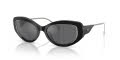 Diesel DL2001MU Shiny Black/Grey Silver Mirror (701/6G) Sunglasses - Color Image