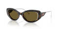 Diesel DL2001MU Shiny Havana/Brown (711/73) Sunglasses - Color Image