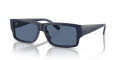 Diesel DL2003 Shiny Blue/Solid Blue (716/80) Sunglasses - Color Image
