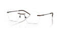 Diesel DL5005 Brushed Antique Yellow Brown (1025) Eyeglasses - Color Image
