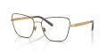 Dolce & Gabbana DG1346 Gold/Matte Black (1311) Eyeglasses - Color Image