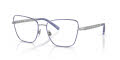 Dolce & Gabbana DG1346 Silver/Matte Lillac (1317) Eyeglasses - Color Image