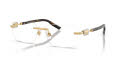 Dolce & Gabbana DG1361 Gold (02) Eyeglasses - Color Image