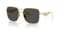 Dolce & Gabbana DG2310 Gold/Dark Grey (02/87) Sunglasses - Color Image
