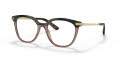 Dolce & Gabbana DG3346 Havana -Transparent Brown (3256) Eyeglasses - Color Image