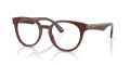 Dolce & Gabbana DG3361 Transparent Bordeaux (3247) Eyeglasses - Color Image