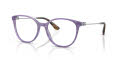 Dolce & Gabbana DG3363 Fleur Purple (3407) Eyeglasses - Color Image