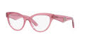 Dolce & Gabbana DG3372 Fleur Pink (3405) Eyeglasses - Color Image
