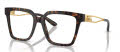 Dolce & Gabbana DG3376B Havana (502) Eyeglasses - Color Image