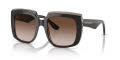 Dolce & Gabbana DG4414 Havana On Transparent Brown / Gradient Brown (502/13) Sunglasses - Color Image