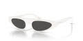 Dolce & Gabbana DG4442 White / Dark Grey (331287) Sunglasses - Color Image