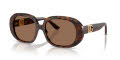 Dolce & Gabbana DG4476 Havana/Dark Brown (502/73) Sunglasses - Color Image