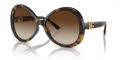 Dolce & Gabbana DG6194U Havana / Gradient Brown (502/13) Sunglasses - Color Image