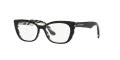 Dolce & Gabbana Kids DX3357 Black On Zebra (3372) Eyeglasses - Color Image