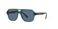 Dolce & Gabbana Kids DX4003 Green/Dark Blue (300880) Sunglasses - Color Image