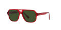 Dolce & Gabbana Kids DX4003 Red/Dark Green (340971) Sunglasses - Color Image