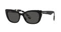 Dolce & Gabbana Kids DX4427 Black-On-Zebra / Dark-Grey (337287) Sunglasses - Color Image