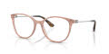 Dolce & Gabbana DG3363 Fleur Caramel (3411) Eyeglasses - Color Image