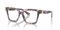 Dolce & Gabbana DG3395 Havana Blue Pearl (3439) Eyeglasses - Color Image