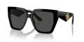 Dolce & Gabbana DG4438F Black/Dark Grey (501/87) Sunglasses - Color Image