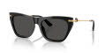 Dolce & Gabbana DG4511 Black/Dark Grey (501/87) Sunglasses - Color Image