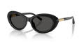 Dolce & Gabbana DG4519 Black/Dark Grey (501/87) Sunglasses - Color Image