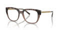Dolce & Gabbana DG5087 Gradient Havana (3386) Eyeglasses - Color Image