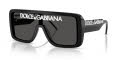Dolce & Gabbana DG6204 Black/Dark Grey (L50187) Sunglasses - Color Image