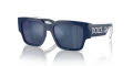 Dolce & Gabbana Kids DX6004 Blue / Blue-Mirror-Blue (309455) Sunglasses - Color Image