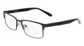 Dragon DR139 Ben Dark Satin Brown (207) Eyeglasses - Color Image