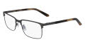 Dragon DR2015 Matte Gunmetal / Amber Wood (074) Eyeglasses - Color Image