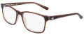Dragon DR2040 Brown Crystal Laminate (206) Eyeglasses - Color Image