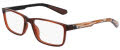 Dragon DR2049ATH Brown / Apricot Resin (208) Eyeglasses - Color Image