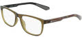 Dragon DR2058ATH Olive Crystal / Olive Resin (313) Eyeglasses - Color Image